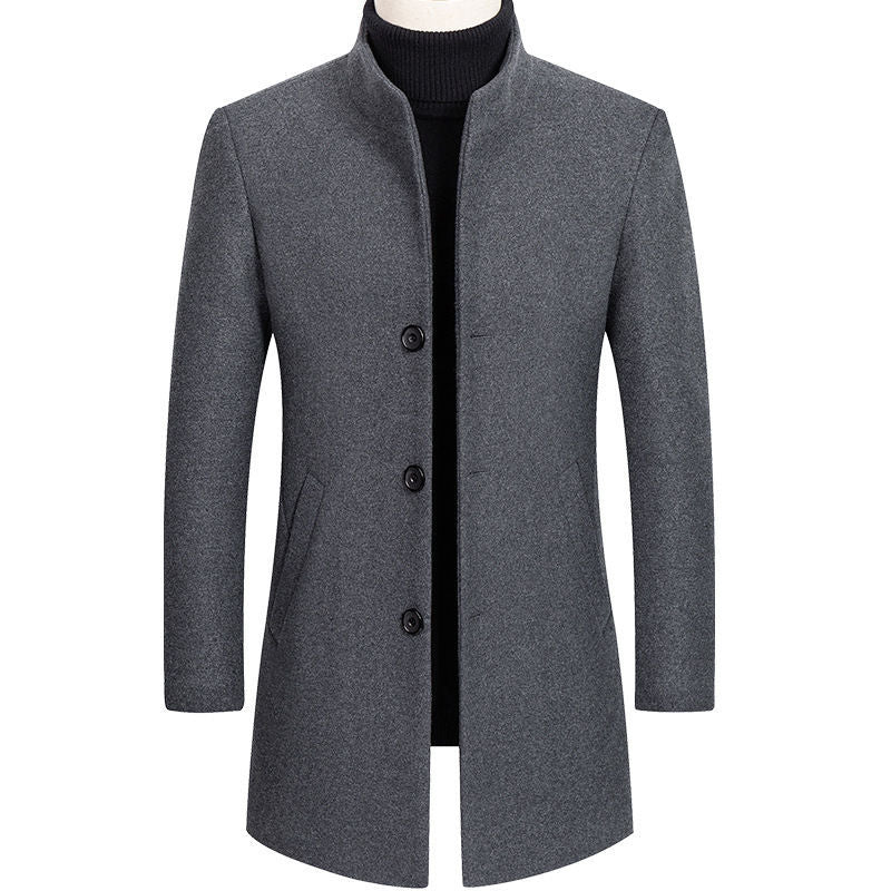 ALKIMIA STUDIO — Mayfair Double-Face Wool Overcoat