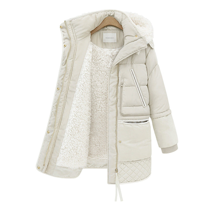 ALKIMIA STUDIO — Cocoon Lamb Wool Coat — Ivory