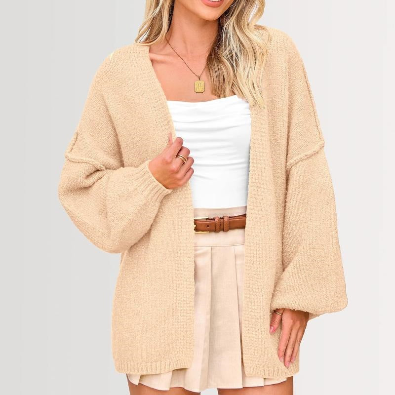 ALKIMIA STUDIO — Women's Fashionable Casual Knitted Cardigan Coat